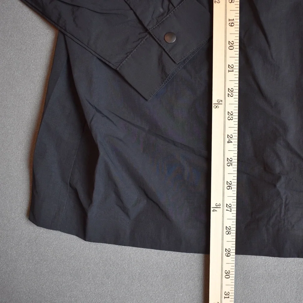 Nike Sportswear Tech Pack Mens‎ Woven Long-Sleeve Shirt X-Large Oversized Black